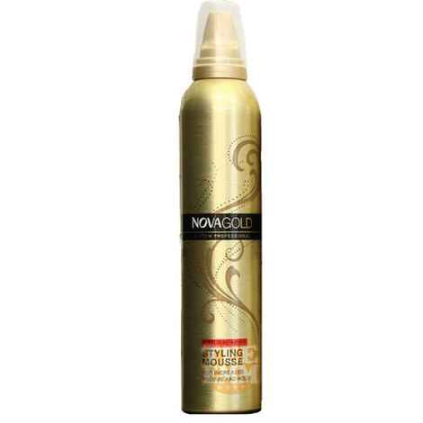 Buy Nova Gold Super Firm Hold Styling Hair Mousse (300 ml) - Purplle