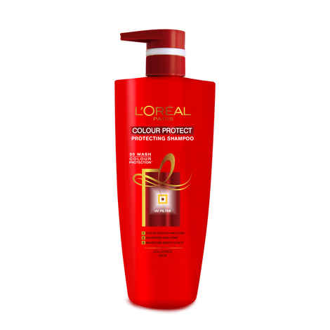Buy L'Oreal Paris Color Protect Shampoo (640 ml) (With 10% Extra) - Purplle