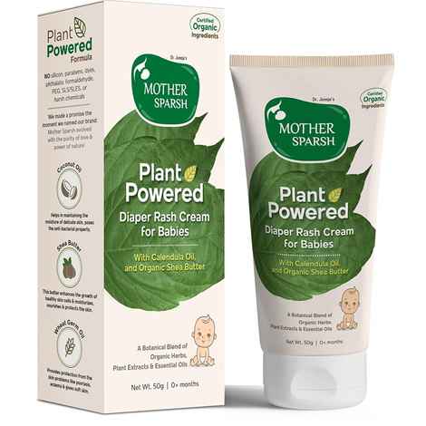 Buy Mother Sparsh Plant Powered Diaper Rash Cream for Babies, 50 gm - Purplle