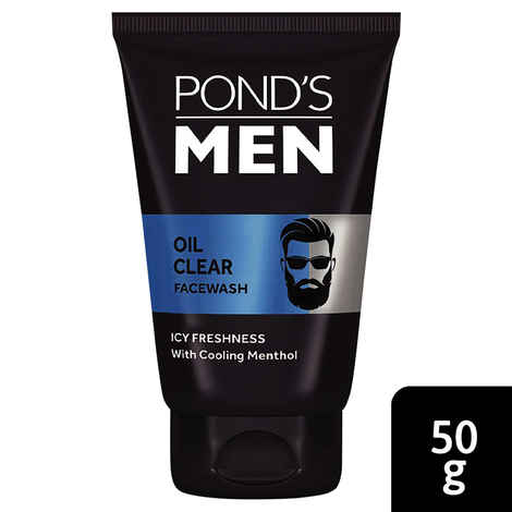Buy Pond's Men Oil Clear Facewash (50 g) - Purplle