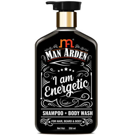 Buy Man Arden I am Energetic Shampoo + Body Wash 250ml - Purplle