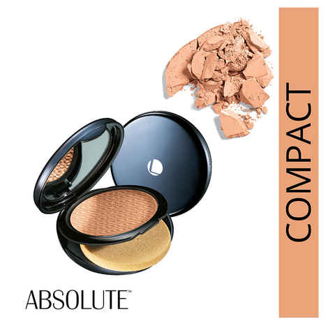 Buy Lakme Absolute Wet & Dry Compact Spf 25+ HYALURONIC Acid - Rose Creme (9 g) - Purplle