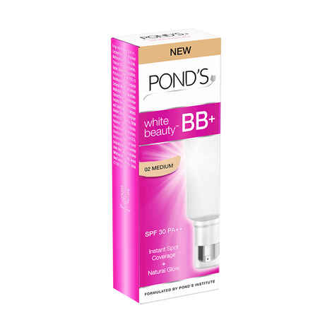 Buy Pond's White Beauty BB+ Fairness Cream 02 Medium (50 g) - Purplle