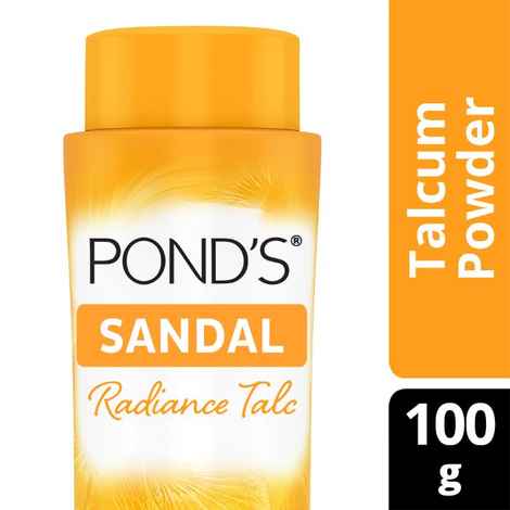 Buy POND'S Sandal Radiance Talcum Powder Natural Sunscreen (100 g) - Purplle
