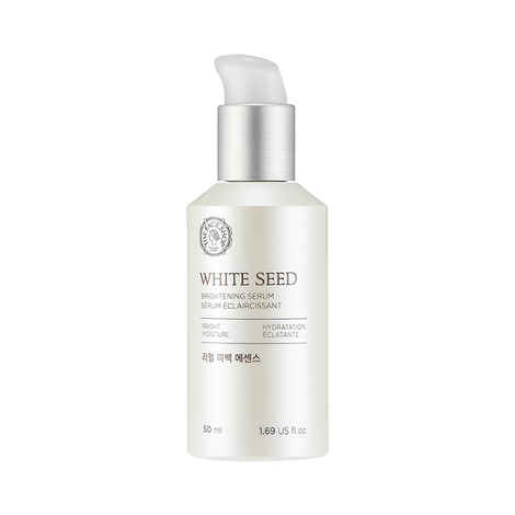 The Face Shop White Seed Brightening Serum With Niacinamide & Hyaluronic Acid, Face Serum To Treat Dark Spots & Uneven Skin Tone (50ml) 50 ml