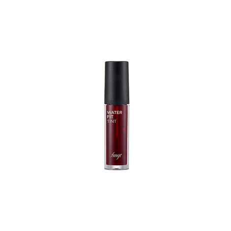 Buy The Face Shop Water Fit Lip Tint Cherry Kiss, 5gm | Multipurpose 3-in-1 Lip Tint | Hydrating, Transfer proof, Long Lasting, Non greasy, Matte Finish - Purplle