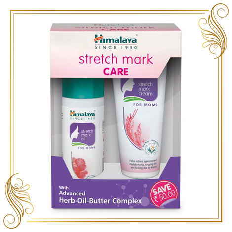 Buy Himalaya STRETCH MARK CARE(SMO 100ML + SMC 100 ml) - Purplle