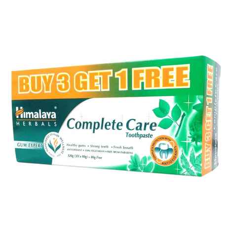 Buy Himalaya Complete Care Toothpaste (80 g) Buy 3 Get 1 - Purplle