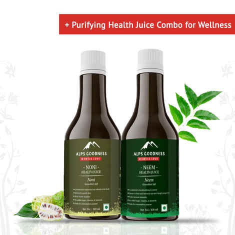 Buy Alps Goodness Purifying Health Juice Combo for Wellness (Neem + Noni) - Purplle