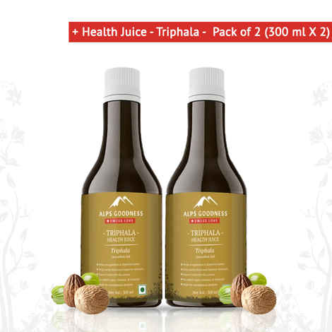 Buy Alps Goodness Health Juice - Triphala - Pack of 2 (300 ml X 2) - Purplle