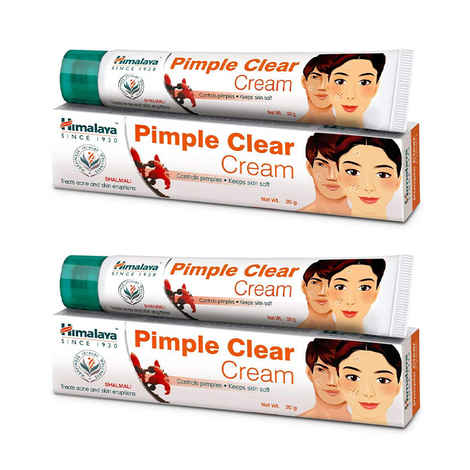 Buy Himalaya Pimple Clear Cream (20 g)(Pack of 2) - Purplle