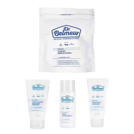 Buy The Face Shop Dr.Belmeur Daily Repair 3-Step Kit - Purplle