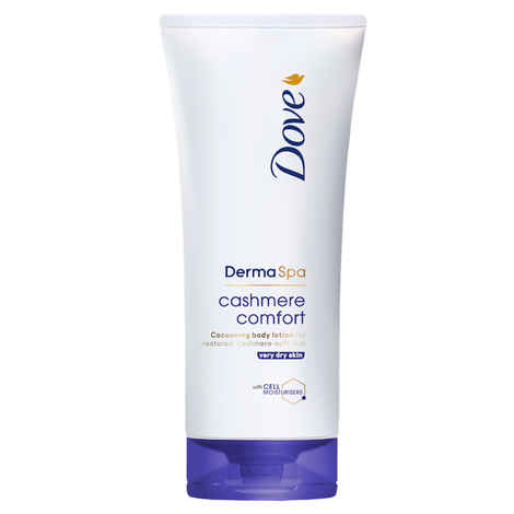 Buy Dove DermaSpa Cashmere Comfort Body Lotion (200 ml) - Purplle