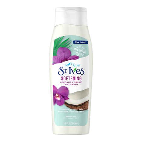 St.Ives Softening Coconut & Orchid Body Wash (400 ml)