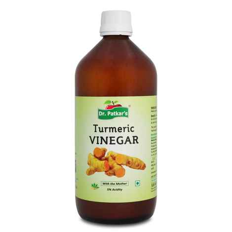 Buy Dr. Patkar's Turmeric Vinegar with Mother (500 ml) - Purplle