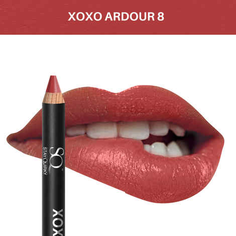 Buy Stay Quirky Lip Liner | Lip crayon | Lip Liner Pencil |Lipstick - XOXO Ardour 8 (1.2g) - Purplle