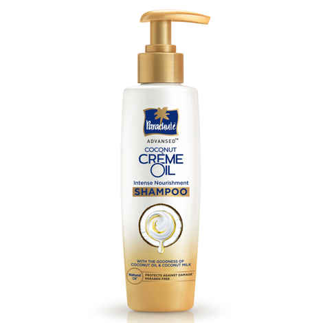 Buy Parachute Advansed Creme Parachute Advansed Coconut Creme Oil Intense Nourishment Shampoo, ( 300 Ml) - Purplle
