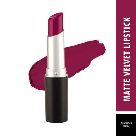 Buy Swiss Beauty Matte Smooth Velvet Lipstick - 312 - Fuchsia Pink - (3.2 g) - Purplle