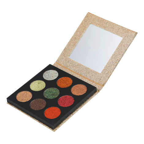 Buy Swiss Beauty Glitter Eyeshadow Palette- Multi-02-Golden (18 g) - Purplle