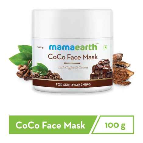Buy mamaearth CoCo Face Mask, For Glowing Skin, With Coffee & Cocoa - (100 g) - Purplle
