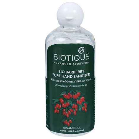 Buy Biotique Bio Berberry Pure Hand Sanitizer (300 ml) - Purplle