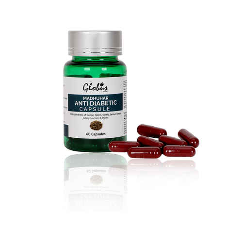 Buy Globus Naturals Ayurvedic Anti-Diabetic Capsule (60 Cap) - Purplle