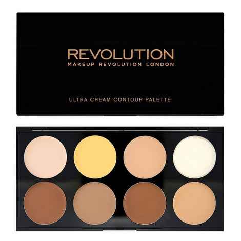 Buy Makeup Revolution Ultra Cream Contour Palette (12.8 g) - Purplle