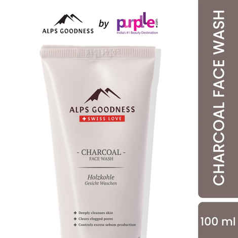 Buy Alps Goodness Charcoal Face Wash (100 ml) - Purplle