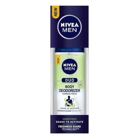 NIVEA MEN Deodorant DUO Deodorizer Summer Fresh 100ml