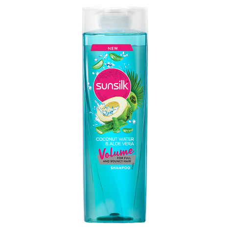 Buy Sunsilk Coconut Water & Aloe Vera Volume Hair Shampoo (195 ml) - Purplle