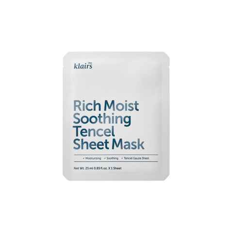 Buy Klairs Rich Moist Soothing Tencel Sheet Mask (25 ml) - Purplle