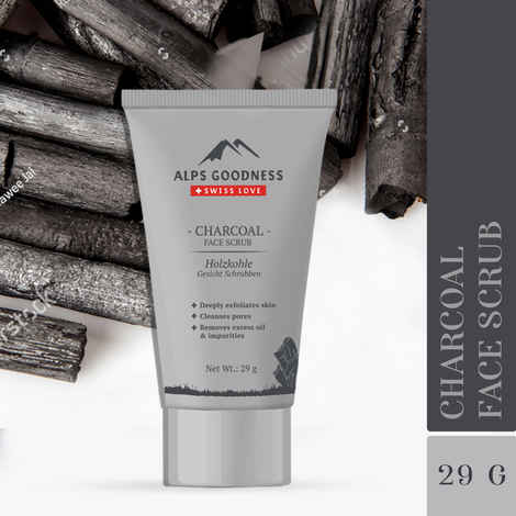 Buy Alps Goodness Face Scrub - Charcoal (29 gm) - Purplle