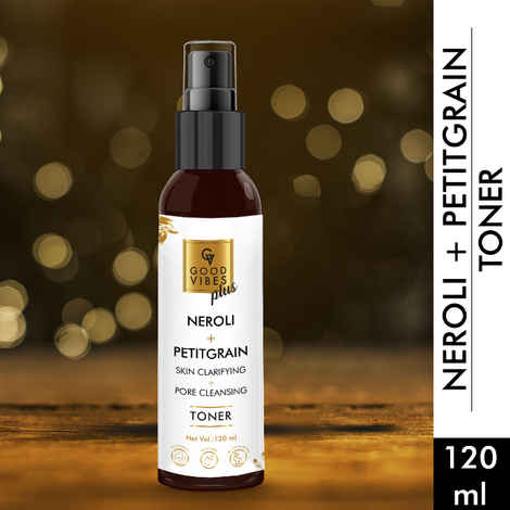 Buy Good Vibes Plus Toner - Neroli + Petitgrain (120 ml) - Purplle