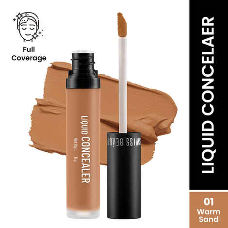 Buy Swiss beauty Liquid concealer - Warm Sand (5.6 gm) - Purplle