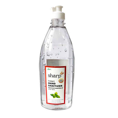 Buy FLOH Sharp Hand Sanitizer with 70% Alcohol (750 ml) Fliptop bottle - Purplle