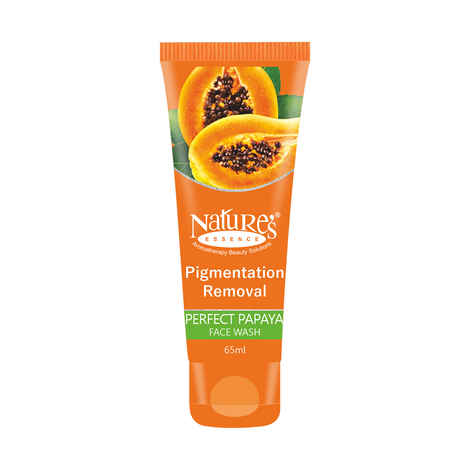 Buy Nature's Essence Papaya Face Wash ( 65 ml) - Purplle