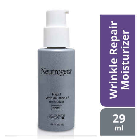 Buy Neutrogena Rapid Wrinkle Repair Night Moisturizer (29 ml) - Purplle