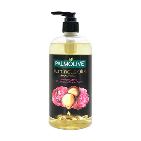 Buy Palmolive Luminous Oils Invigorating Liquid Hand Wash with Macadamia Oil and Peony Extracts (500 ml) Dispenser Bottle - Purplle
