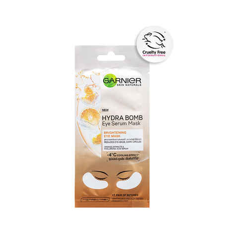 Buy Garnier Hydra Bomb Eye Serum Mask Orange - Purplle