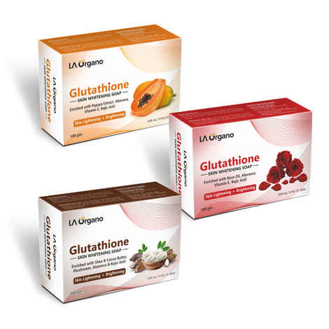 la organo glutathione soap review Skin whitening Soap(100gX3) with 20% Vitamin C Face Glow Serum(30ml) Perfect Skin Combo (4 Items in the set) : Buy Online at Best Price in KSA Reviews of LA Organo Glutathione