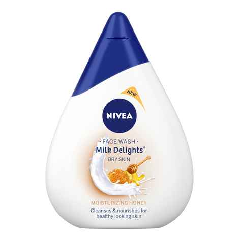 Buy Nivea Face Wash, Milk Delights Moisturizing Honey, Dry Skin (50 ml) - Purplle
