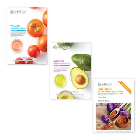 Buy Mirabelle Korea Acne Proneskin Ex Facial Sheet Mask Pack Of 3 (25 ml) - Purplle