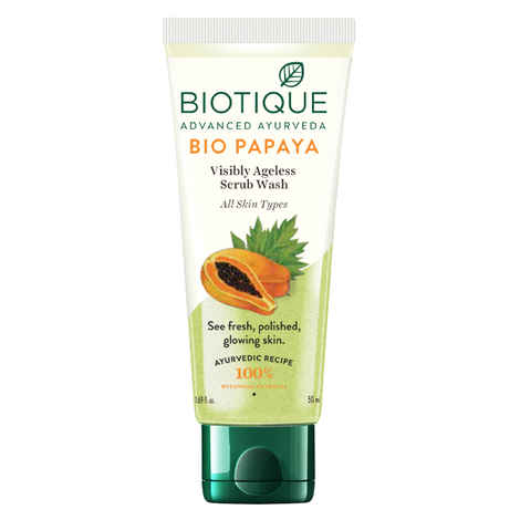 Biotique Bio Papaya Visibly Flawless Skin Face Wash (50 ml)