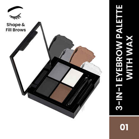Buy Swiss Beauty Shape My Brows! Eyebrow Palette 01 (5 gm) - Purplle