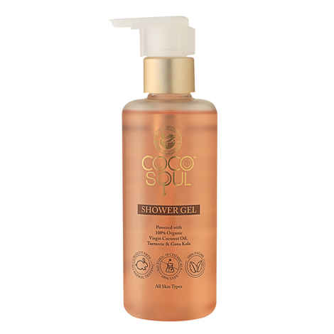 Buy Coco Soul Shower Gel With Coconut & Ayurveda Sulphate & Paraben Free (200 ml) - Purplle