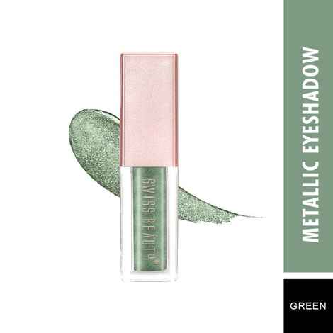 Buy Swiss Beauty Metallic Liquid Eyeshadow 7 Green (2.25 ml) - Purplle