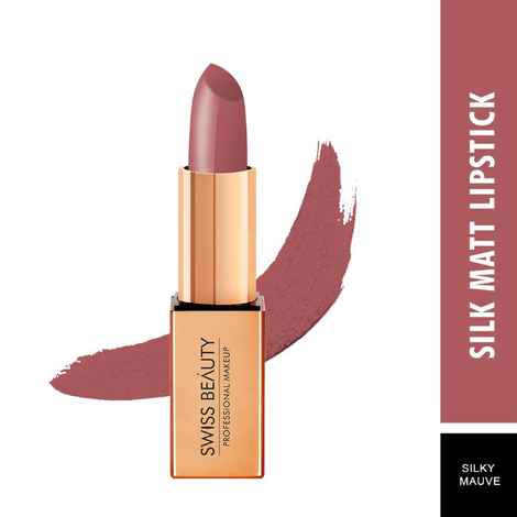 Buy Swiss Beauty - Matte Lipstick 7 Silky Mauve (3.5 g) - Purplle