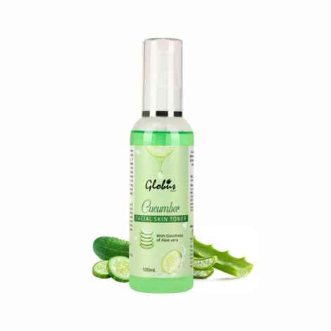 Buy Globus Naturals Cucumber Facial Skin Toner With Goodness Of Aloe Vera Extract (100 ml) - Purplle