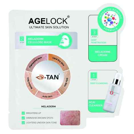 Buy O3+ Meladerm Brightening At Home Facial Kit for Even Skin Tone, Glow, Blemish & Pigmentation Reduction (3x 29 g) - Purplle