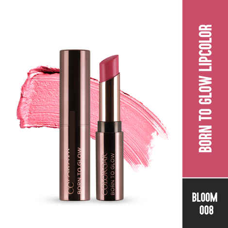 Buy Colorbar Cosmetics Born To Glow Lipcolor-Bloom BGL008 - Purplle